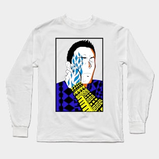 just me, lebeau in ecopop patterns in totonac art Long Sleeve T-Shirt